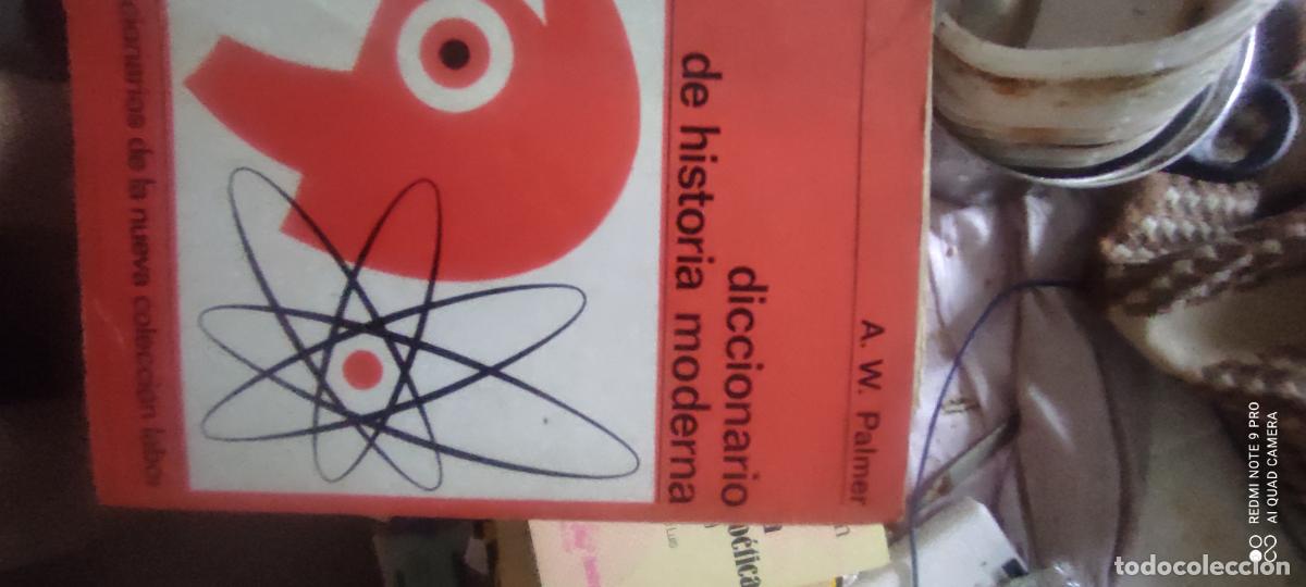 Libros de segunda mano: DICCIONARIO DE HISTORIA MODERNA,A.W.PALMER, EDITORIAL LABOR,1971,279 P&Aacute;GINAS.