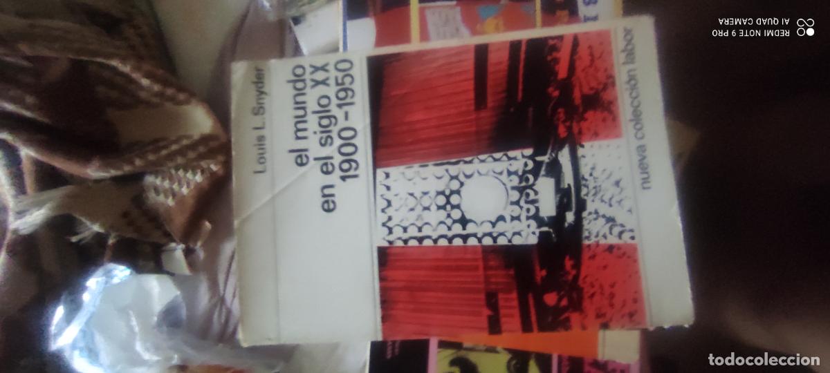 Libros de segunda mano: EL MUNDO EN EL SIGLO XX 1900-1950-LOUIS L. SNYDER-NUEVA COLECCI&Oacute;N LABOR