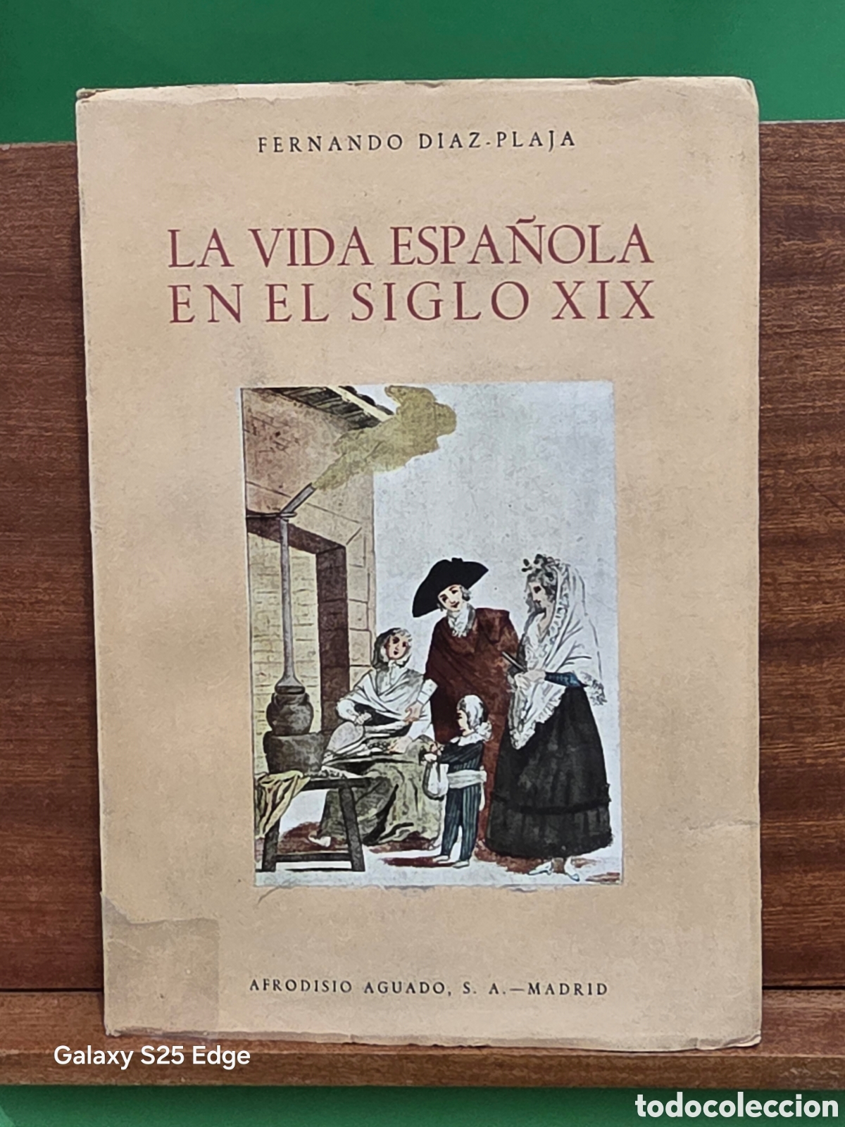 Libros de segunda mano: FERNANDO DIAZ-PLAJA...&rdquo;&rdquo;LA VIDA ESPA&Ntilde;OLA EN EL SIGLO XIX&rdquo;&rdquo;...PRIMERA EDICI&Oacute;N..AFRODISIO AGUADO..1952
