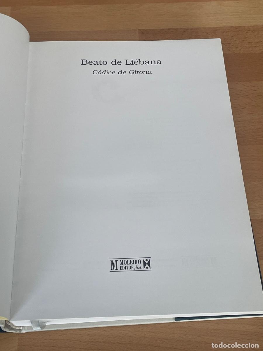 Libros de segunda mano: LIBRO DE ESTUDIOS DEL FACSIMIL DE BEATO DE LI&Eacute;BANA, C&Oacute;DICE DE GIRONA &ndash; ED. MOLEIRO 2004 . - Foto 2