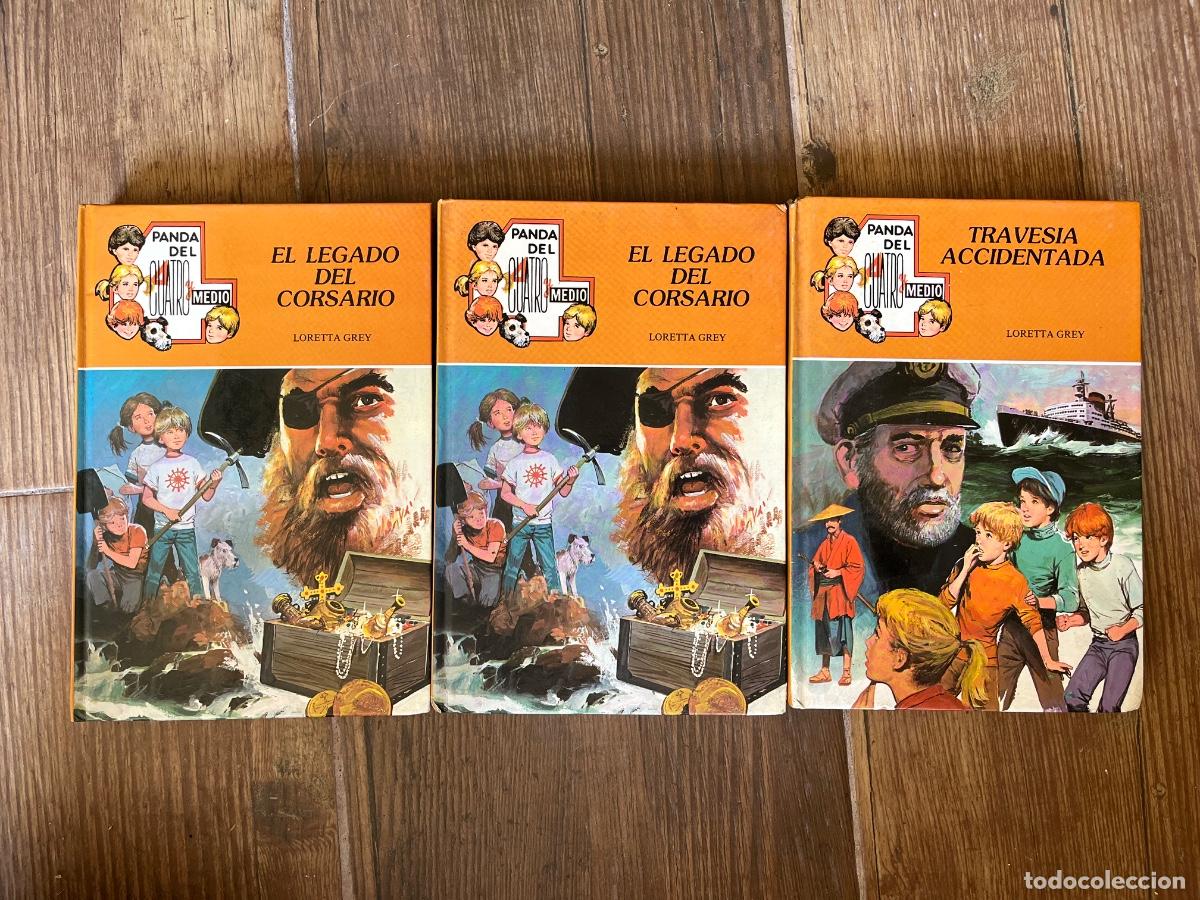 Libros de segunda mano: PANDA DEL CUATRO Y MEDIO - 3 TOMOS - LORETTA GREY- ED. EDIVAS