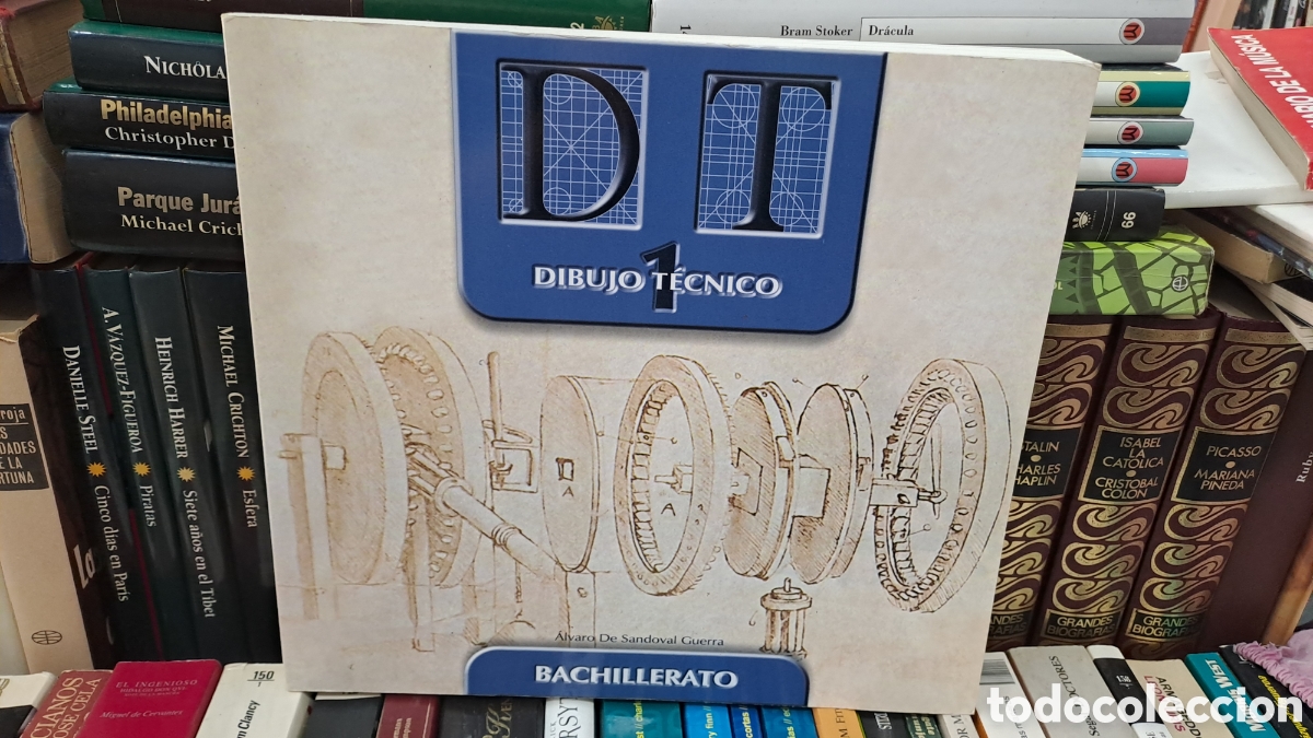 Libros de segunda mano: Dibujo t&eacute;cnico. Bachillerato 1. &Aacute;lvaro de Sandoval Guerra