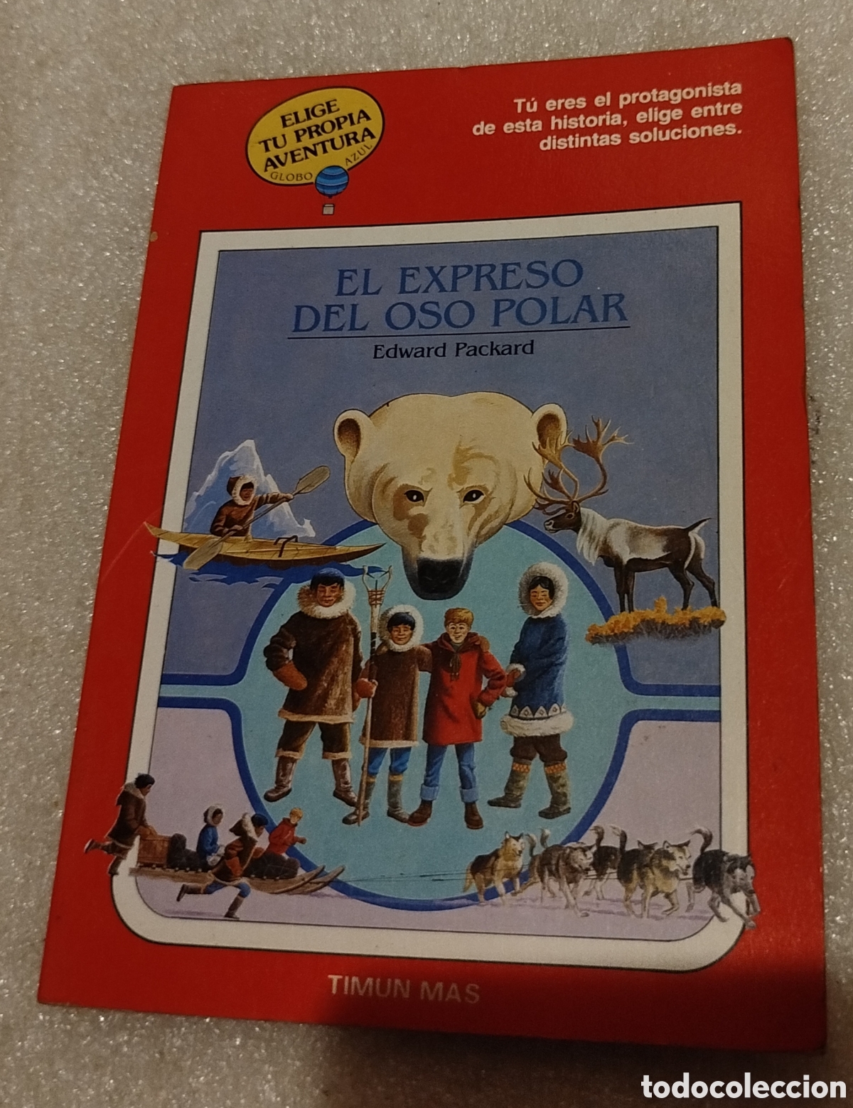 Libros de segunda mano: Elige tu propia Aventura Globo Azul N&ordm; 21 El Expreso del Oso Polar