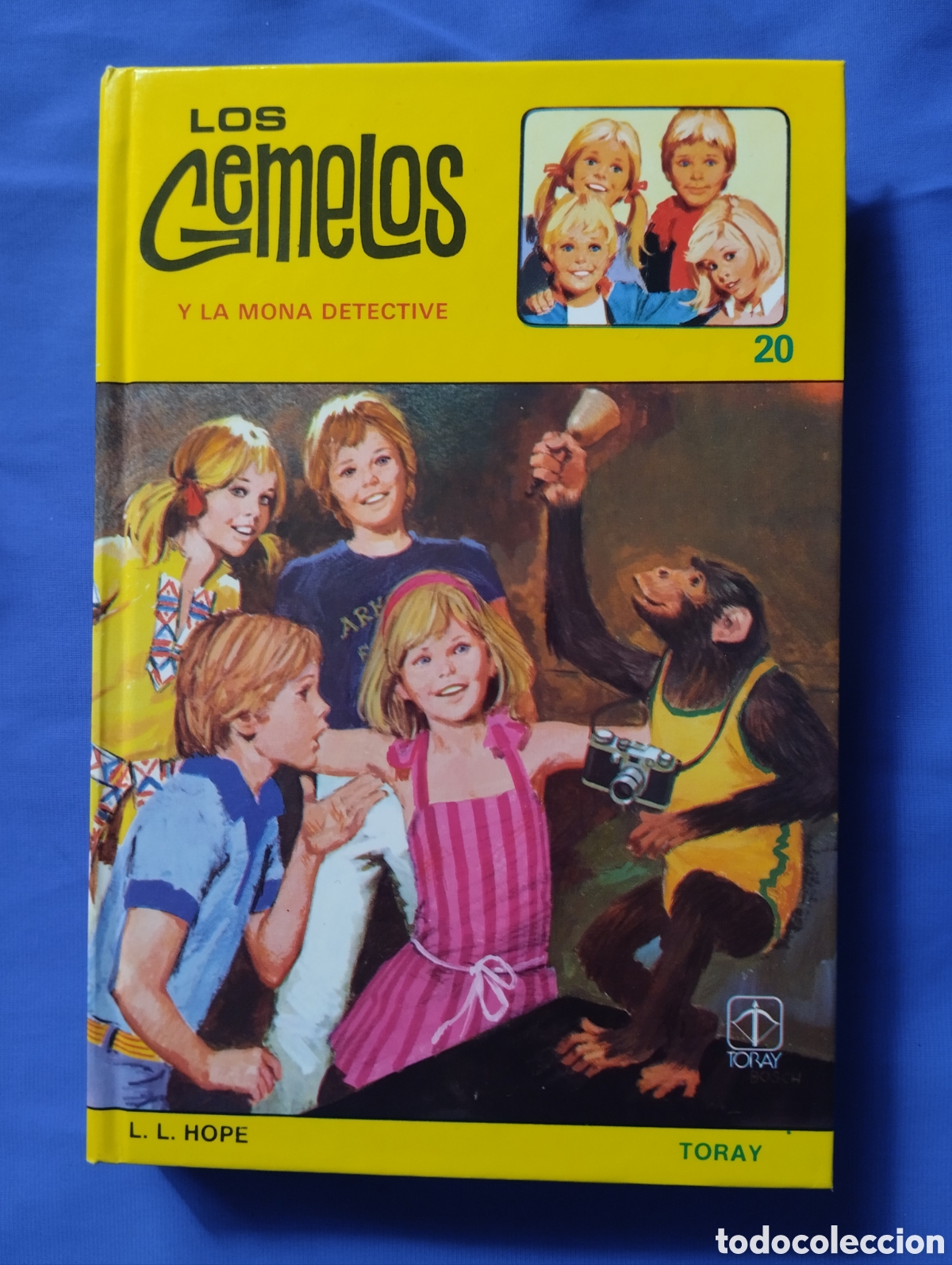 Libros de segunda mano: LOS GEMELOS Y LA MONA DETECTIVE, LAURA LEE HOPE. EDICIONES TORAY, 1982.