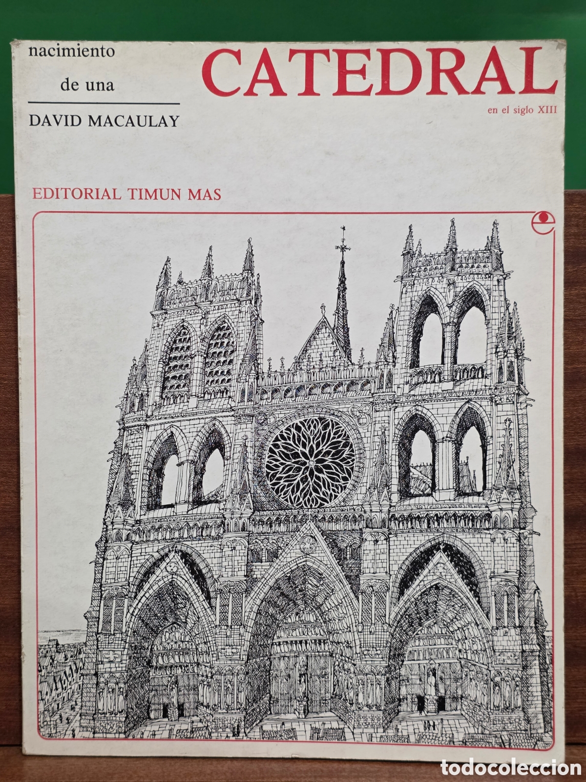 Libros de segunda mano: &rdquo;&rdquo;NACIMIENTO DE UNA CATEDRAL EN EL SIGLO XIII&rdquo;&rdquo;...DAVID MACAULAY...EDIORIAL TIMUN MAS...1982...