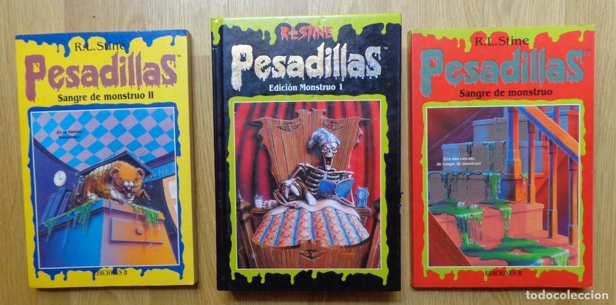 Libros de segunda mano: LOTE 3 LIBROS COLECCION 'PESADILLAS'