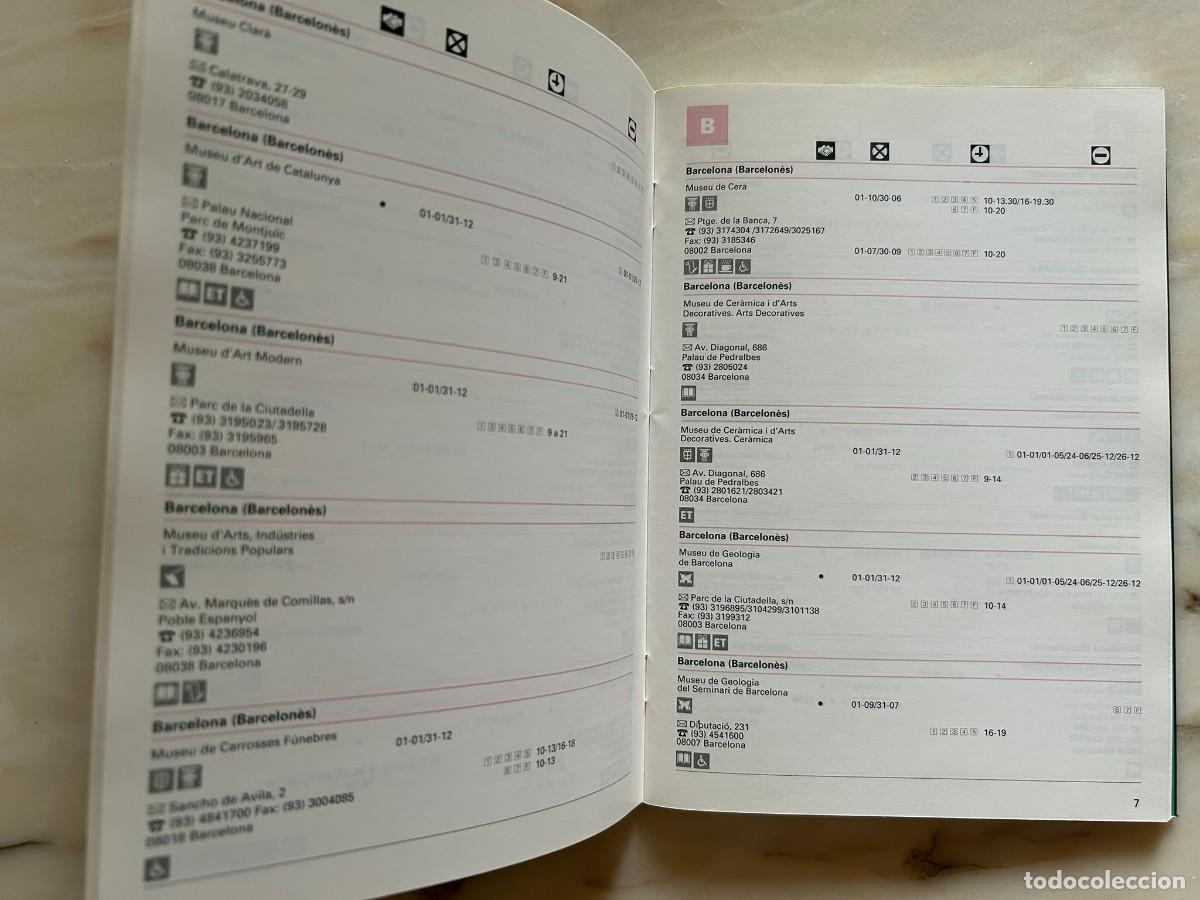 Libros de segunda mano: CATALUNYA MUSEUS &ndash; DIRECTORI - 1993 - Foto 3
