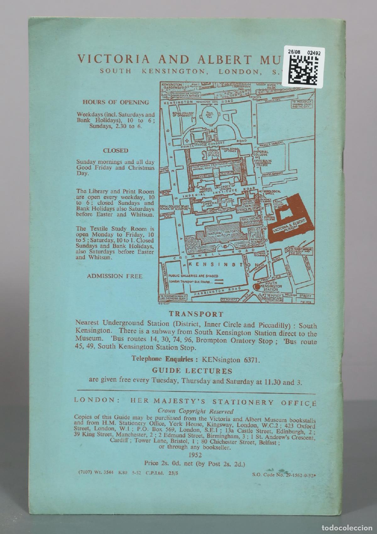 Libros de segunda mano: Victoria & Albert Museum Guide - Two Shillings Net - Foto 2