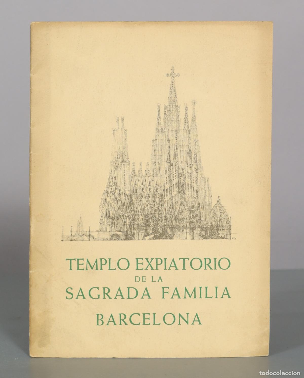 Libros de segunda mano: Templo Expiatorio de la Sagrada Familia - Barcelona - Gr&aacute;ficas Marina