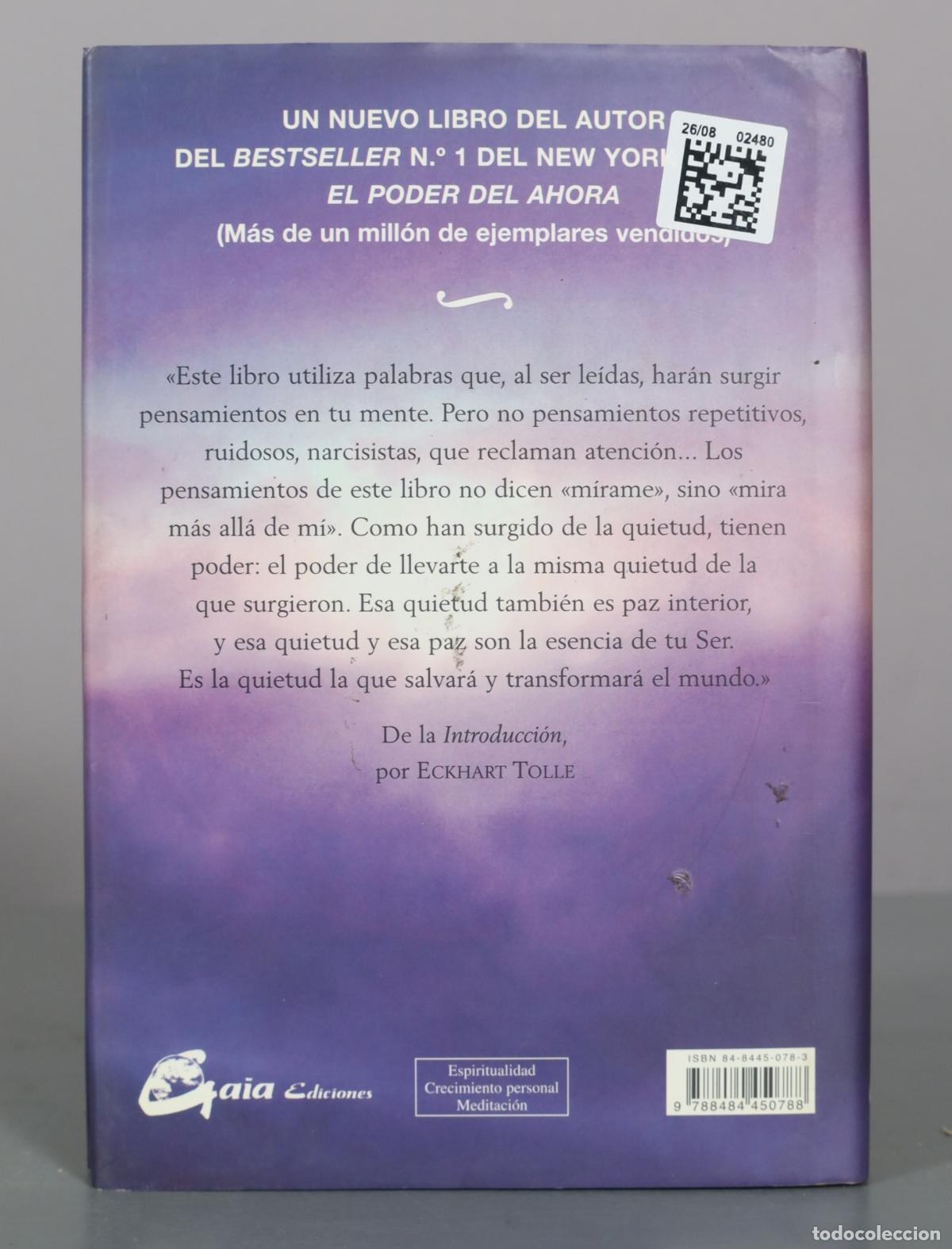 Libros de segunda mano: El silencio habla. Eckhart Tolle - Foto 2