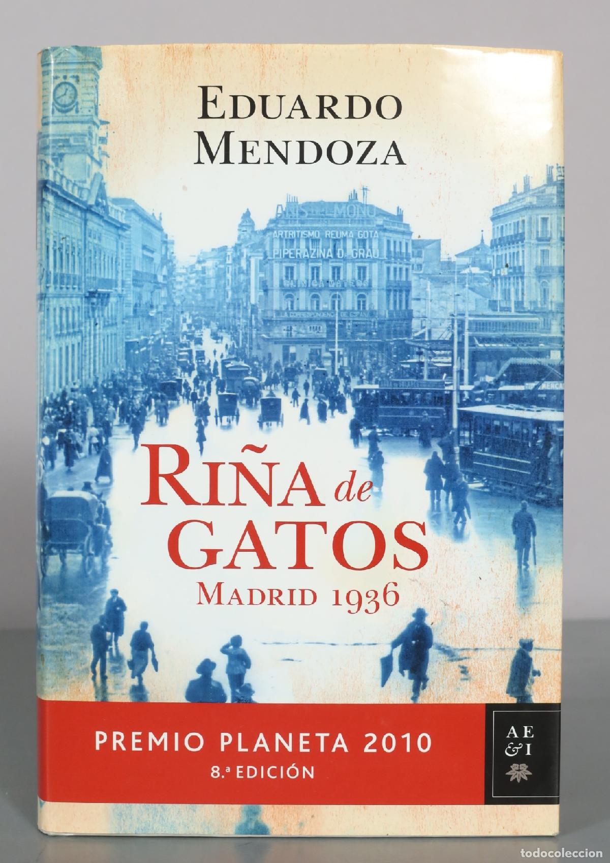 Libros de segunda mano: Ri&ntilde;a de gatos. Madrid - Eduardo Mendoza - Editorial Planeta