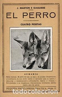 Libros de segunda mano: PERRO, EL.MARTON E IZAGUIRRE, J.