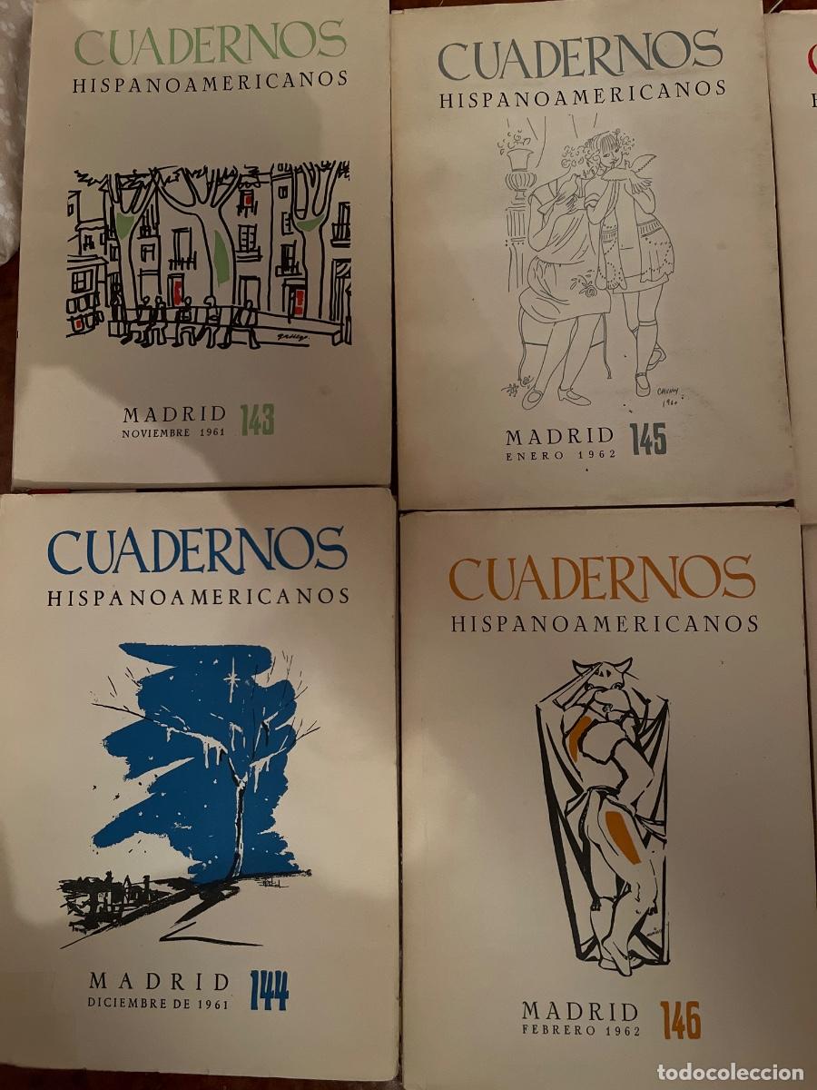 Libros de segunda mano: Cuadernos hispanoamericanos, n. 143 -150, a&ntilde;os 1961-62