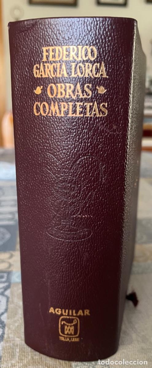 Libros de segunda mano: Garc&iacute;a Lorca, Federico.- Obras completas (ed. Aguilar)