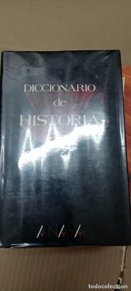 Libros de segunda mano: DICCIONARIO DE HISTORIA ANAYA LIBRO GG-EX