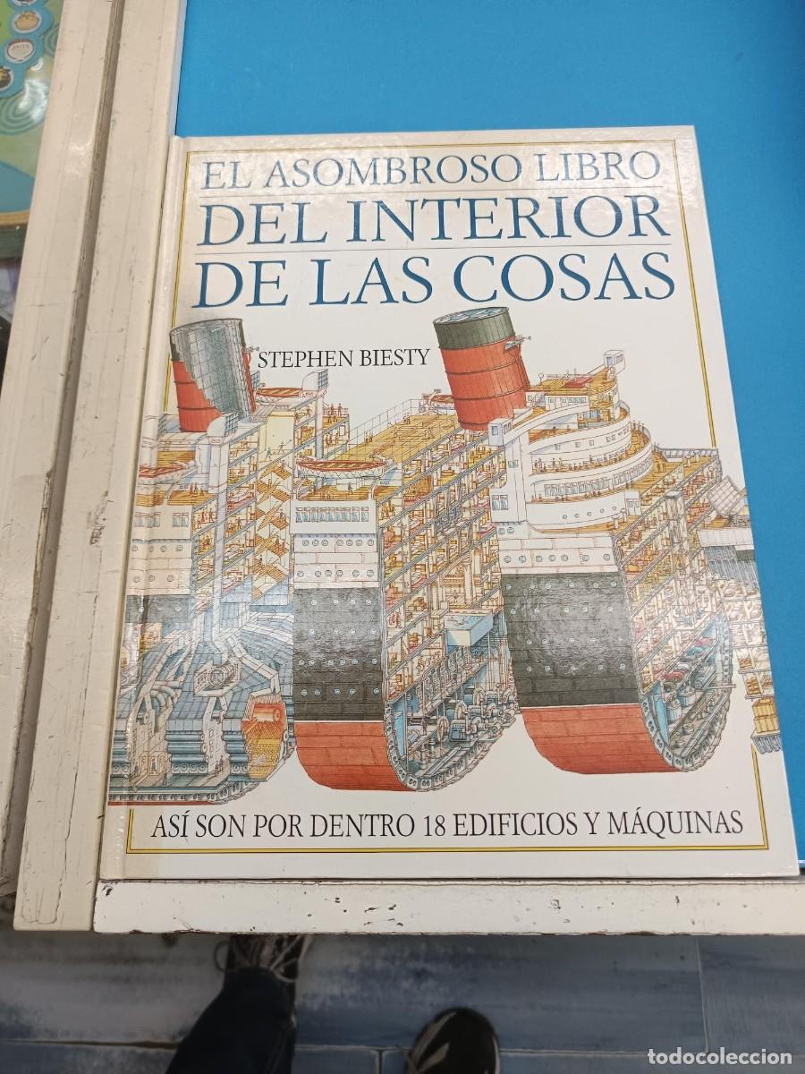 Libros de segunda mano: EL ASOMBROSO LIBRO DEL INTERIOR DE LAS COSAS STEPHEN BIESTY ALTEA ASI SON POR DENTRO 18 EDIFICIOS Y