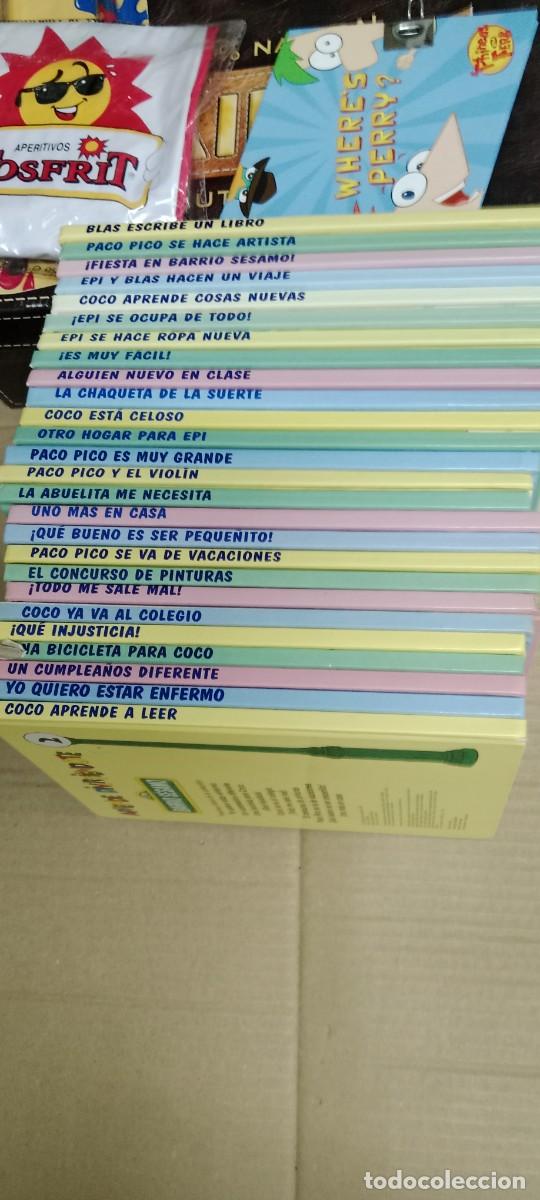Libros de segunda mano: APRENDE DIVIRTIENDOTE BARRIO SESAMO LOTE DE 26 LIBROS LOS DE FOTO CU