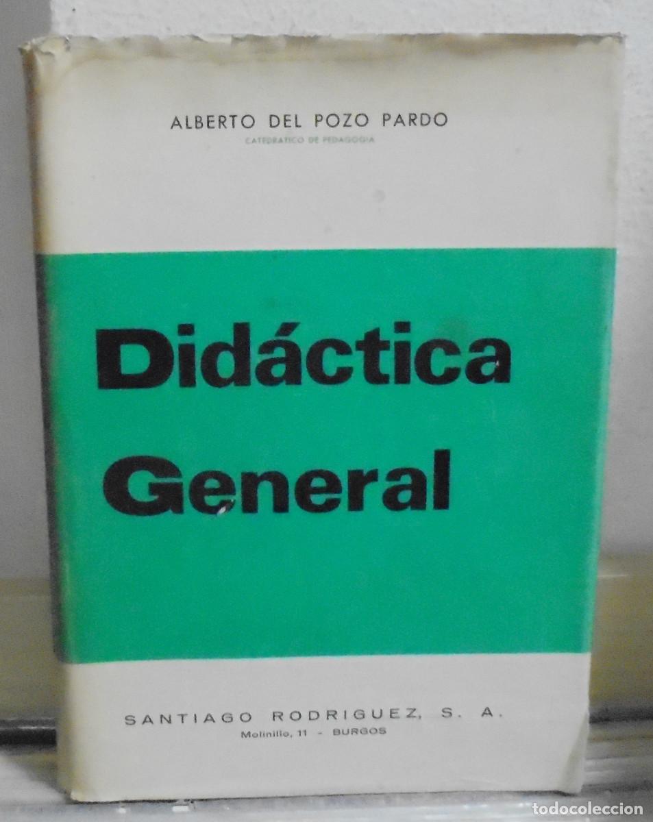 Libros de segunda mano: Didactica general. Alberto del Pozo Pardo