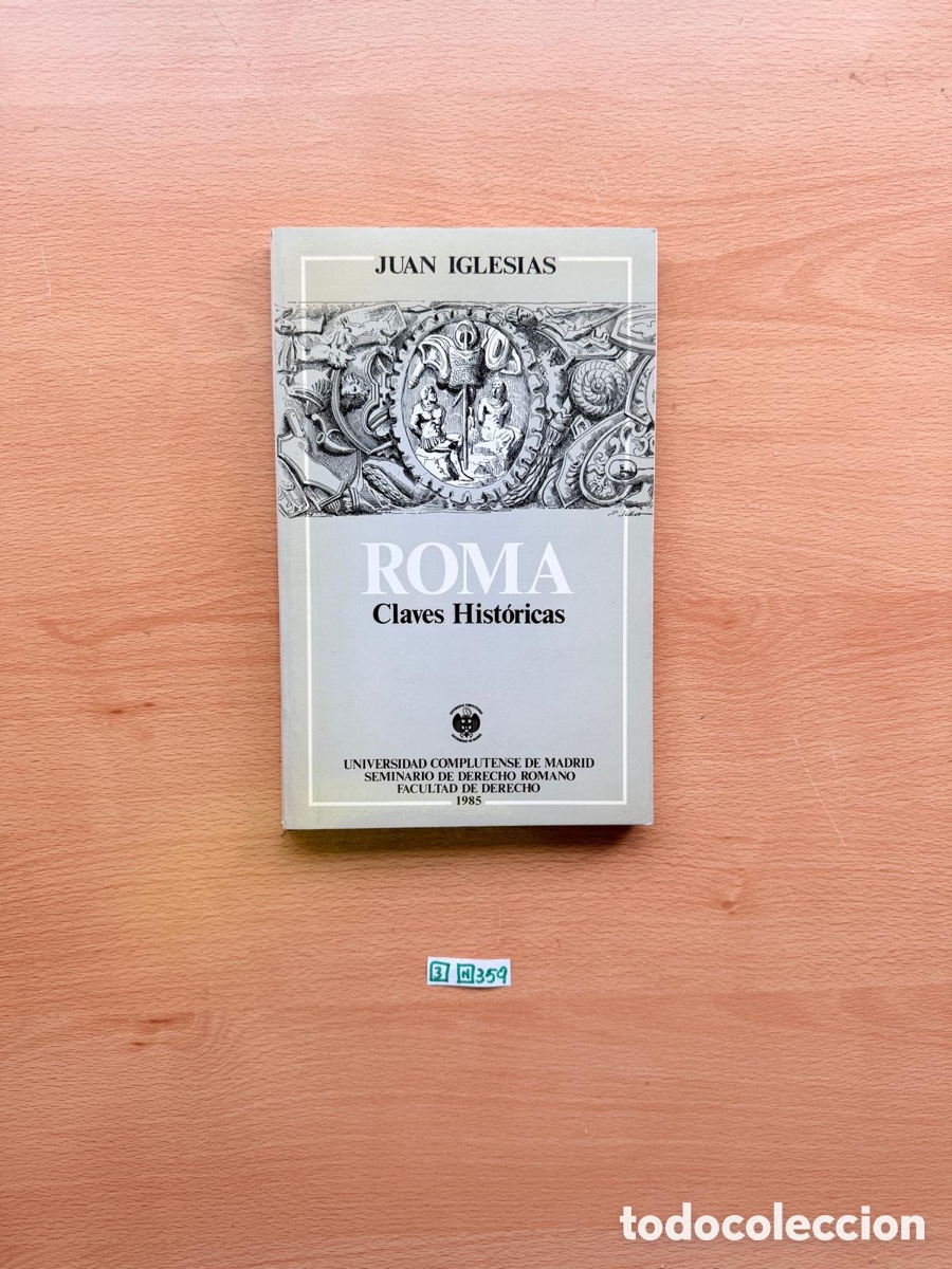 Libros de segunda mano: Libro roma claves hist&oacute;ricas