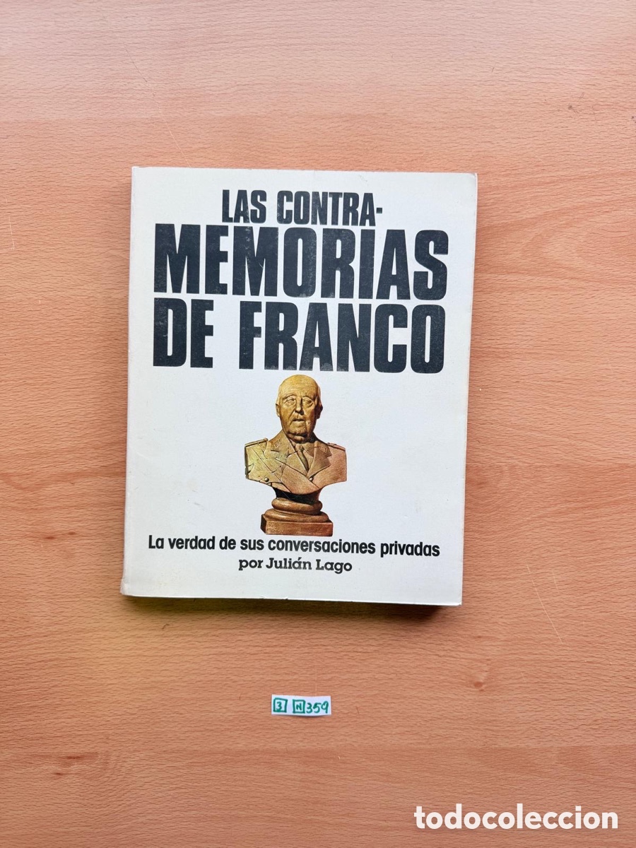 Libros de segunda mano: Libro las contra memorias de franco