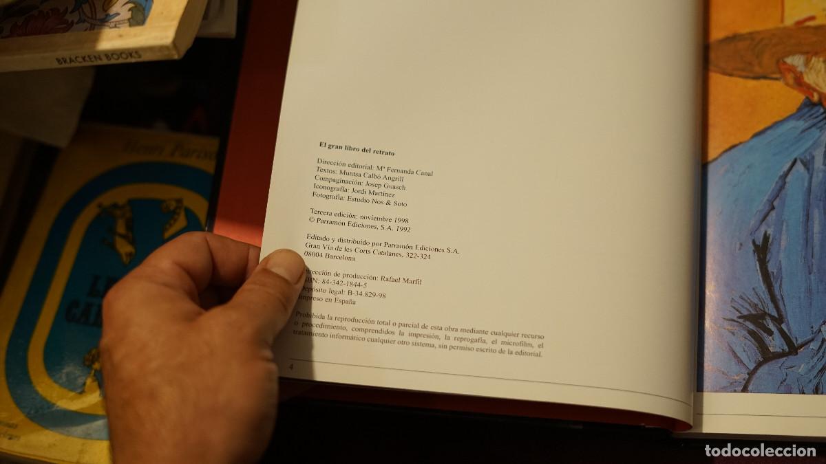 Libros de segunda mano: El gran libro del retrato - Parram&oacute;n - Foto 2