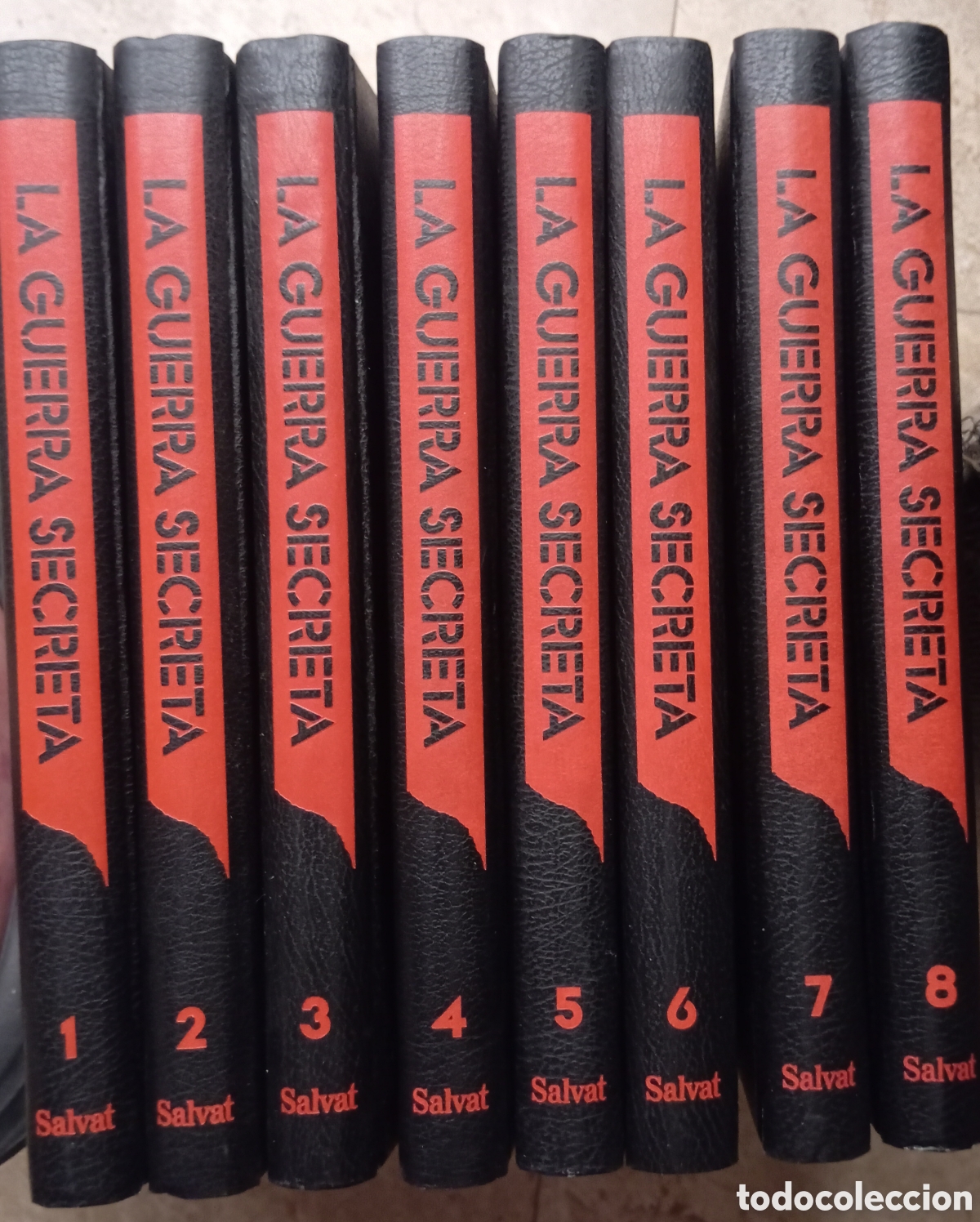 Libros de segunda mano: LA GUERRA SECRETA HISTORIA DEL ESPIONAJE 8 TOMOS SALVAT