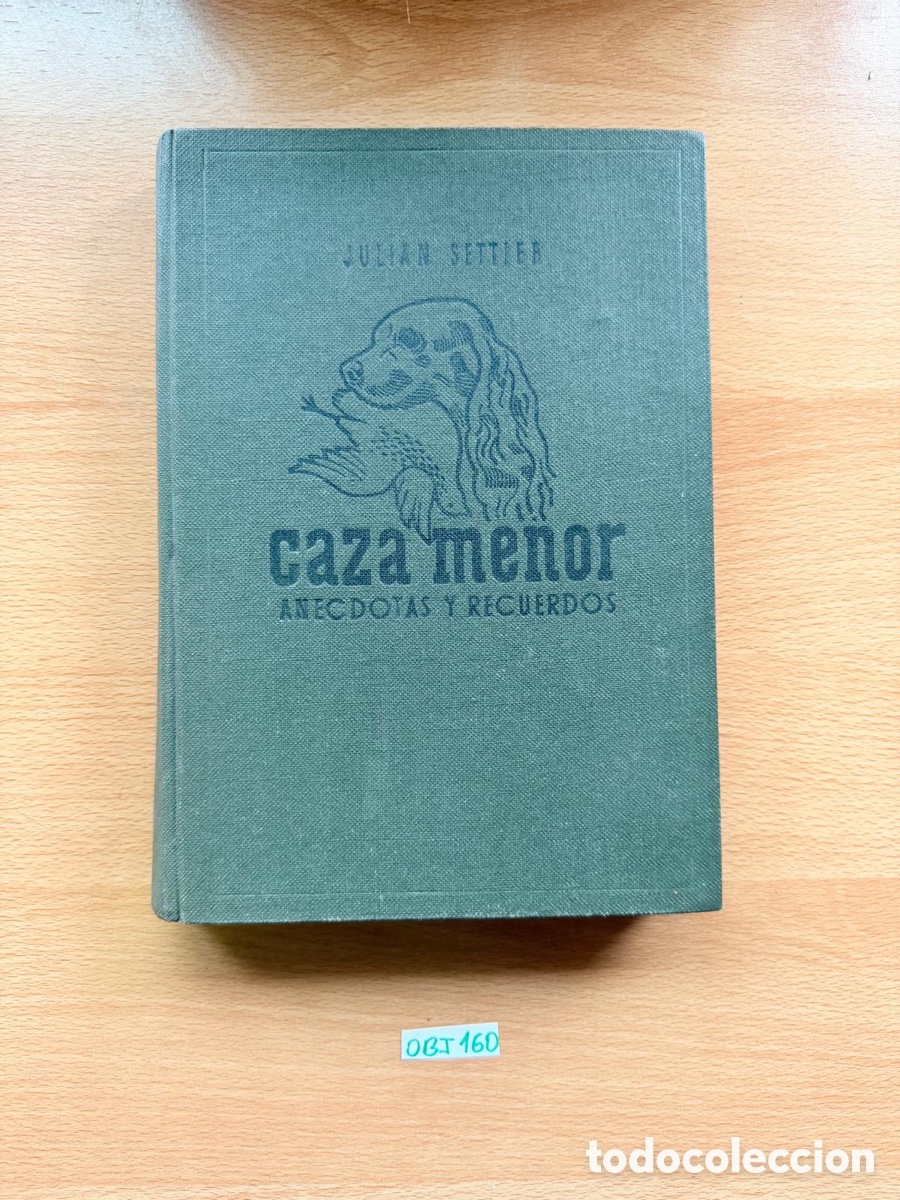 Libros de segunda mano: Libro caza menor an&eacute;cdotas y recuerdos
