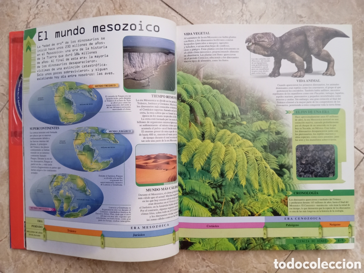 Libros de segunda mano: DINOSAURIOS EN MOVIMIENTO CON CD - Foto 3