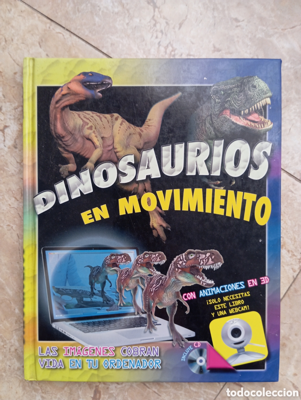 Libros de segunda mano: DINOSAURIOS EN MOVIMIENTO CON CD
