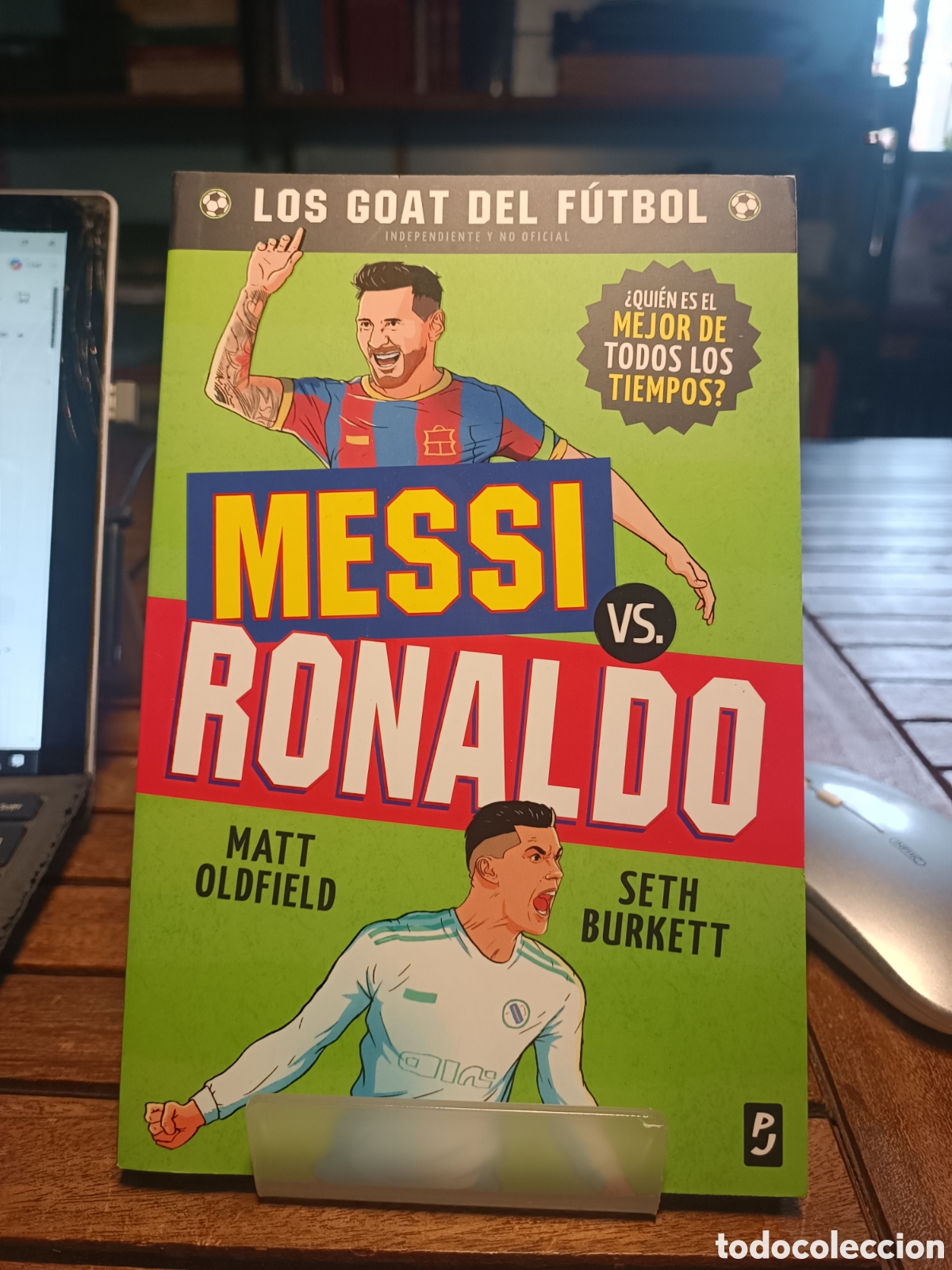 Livros em segunda m&atilde;o: los goat del futbol messi vs ronaldo matt oldfield seth burkett PJ JUNIO 2025 INDEPENDIENTE NO OFICI