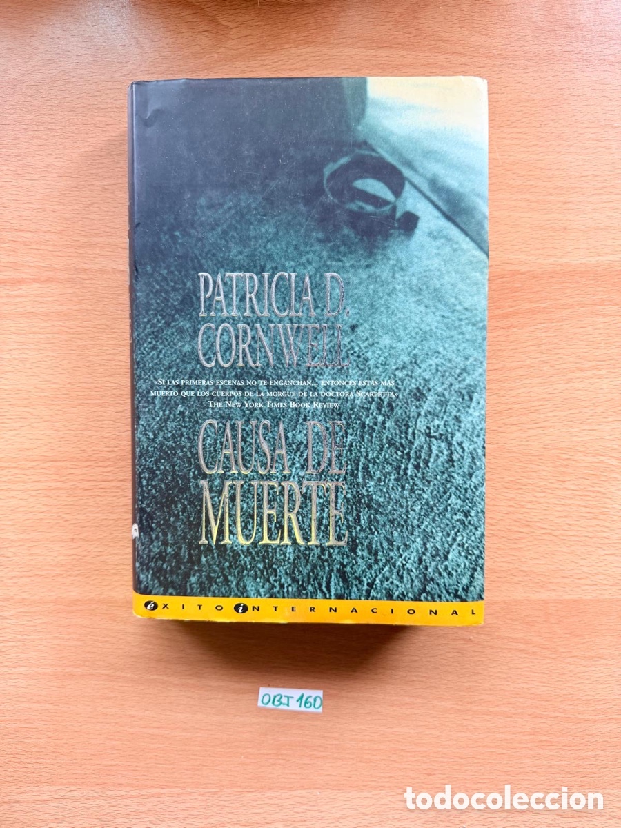 Libros de segunda mano: Libro patriciad cornwell causa de muerte