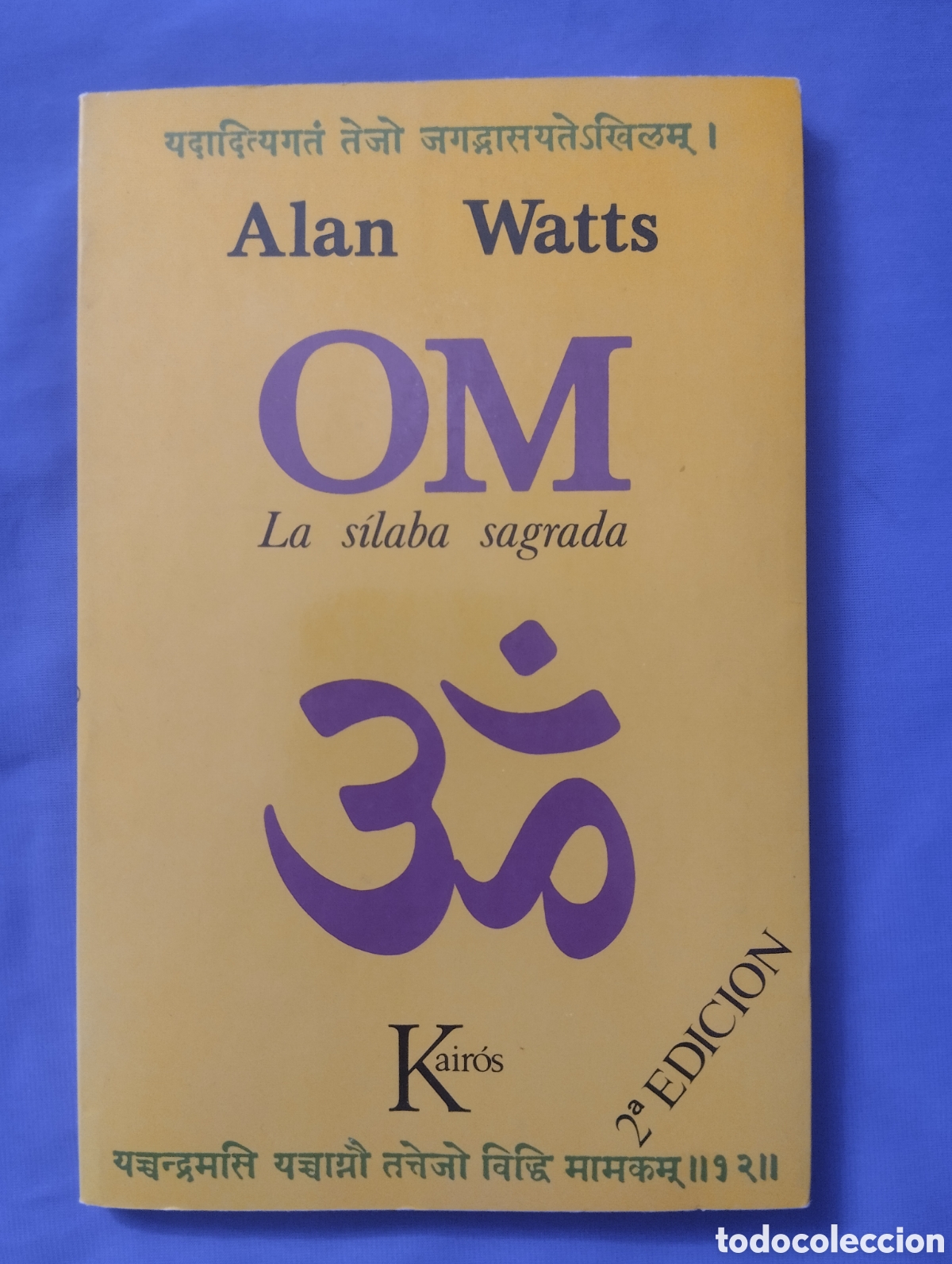 Libros de segunda mano: OM, ALAN WATTS, Editorial KAIROS 1983