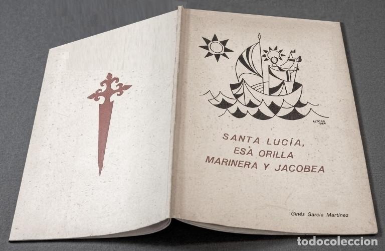 Libros de segunda mano: M2133 - SANTIAGO ORDEN Y LA ORDEN MILITAR DE SANTA LUCIA. GINES GARCIA MARTINEZ. CARTAGENA 1968.