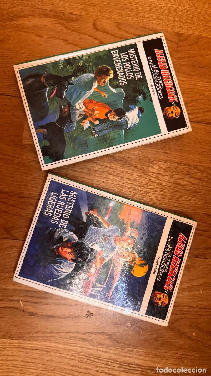 Libros de segunda mano: ALFRED HITCHCOCK Y LOS TRES INVESTIGADORES &ndash; NUEVA ETAPA N&ordm; 1 Y 2 &ndash; MOLINO 1989 &ndash; 1&ordf; EDICI&Oacute;N
