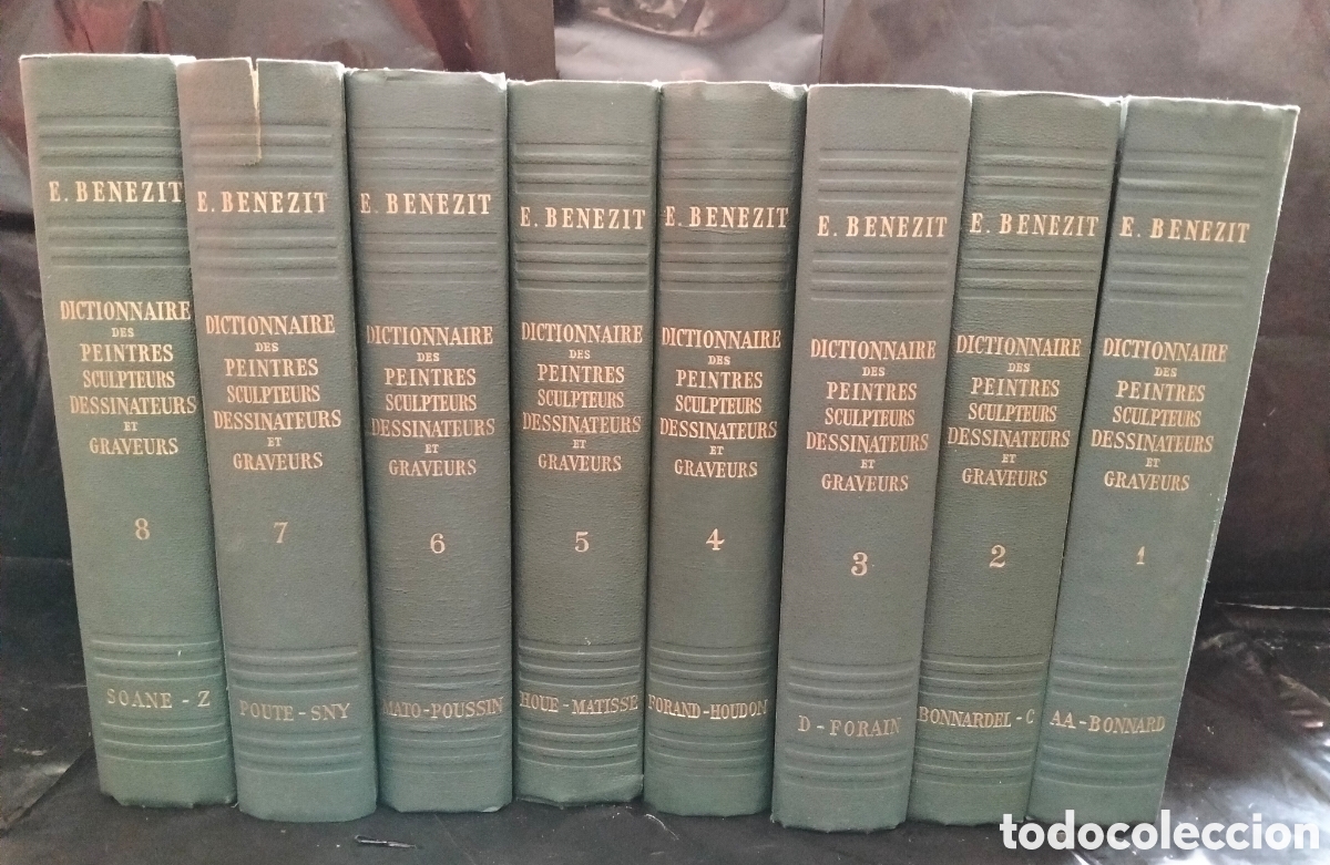Libros de segunda mano: E BENEZIT. DICTIONNAIRE DES PEINTRES, SCULPTEURS, DESSINATEIRS ET GRAVEURS (8TOMOS)