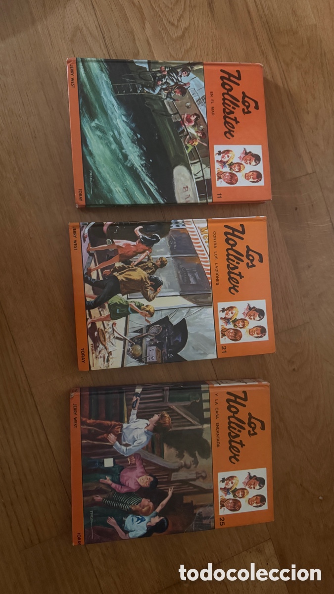Second hand books: LOTE 3 LOS HOLLISTER &ndash; JERRY WEST &ndash; EDITORIAL TORAY &ndash; N&ordm; 11, 21 Y 25 &ndash; VINTAGE