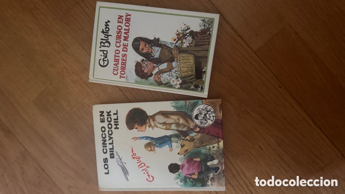 Second hand books: LOTE 2 ENID BLYTON &ndash; LOS CINCO EN BILLYCOCK HILL + 4&ordm; CURSO EN TORRES DE MALORY &ndash; MOLINO/JUVENTUD