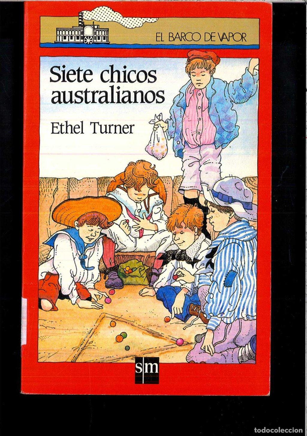 Livros em segunda m&atilde;o: Siete Chicos Australianos - Sandra Laroche - Ediciones Sm - El Barco de Vapor. Serie Roja, 019