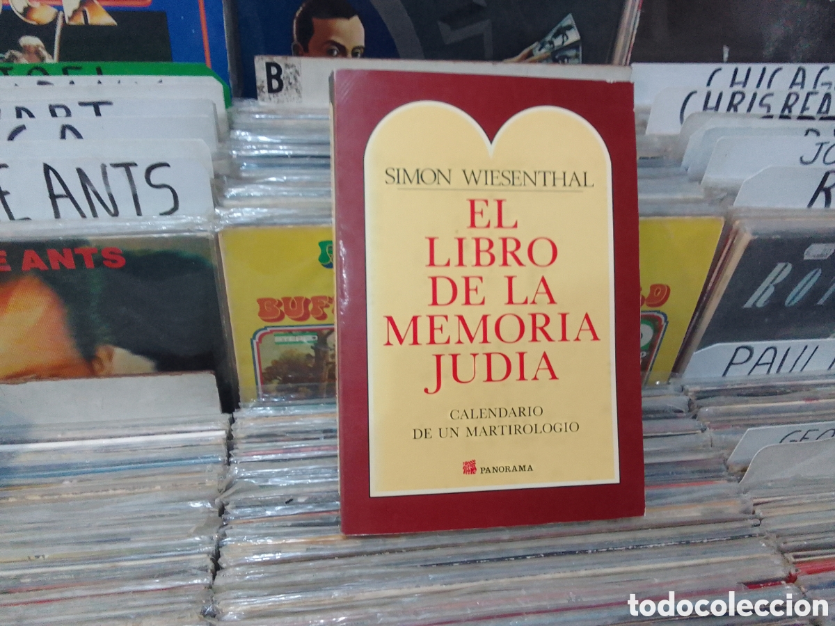 Libros de segunda mano: Simon Wiesenthal,el libro de la memoria jud&iacute;a, calendario de un martirologio