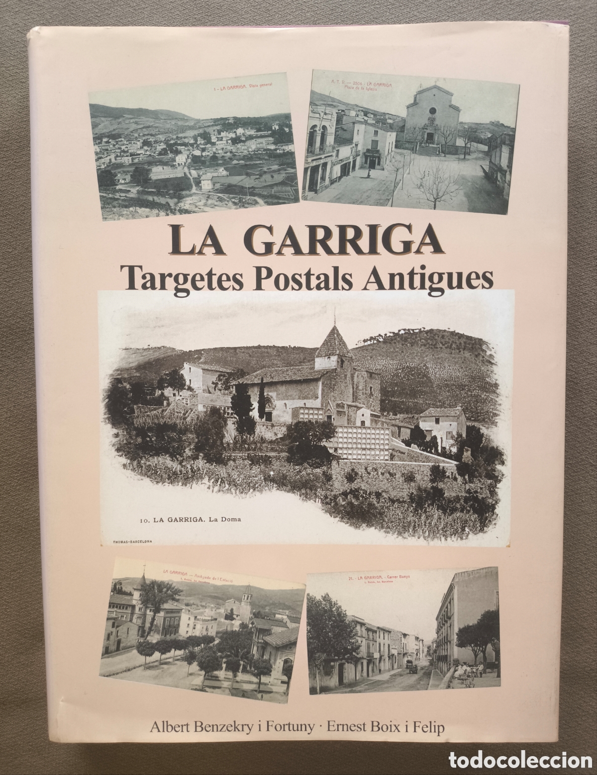 Libros de segunda mano: LA GARRIGA POSTALES CATALOGO