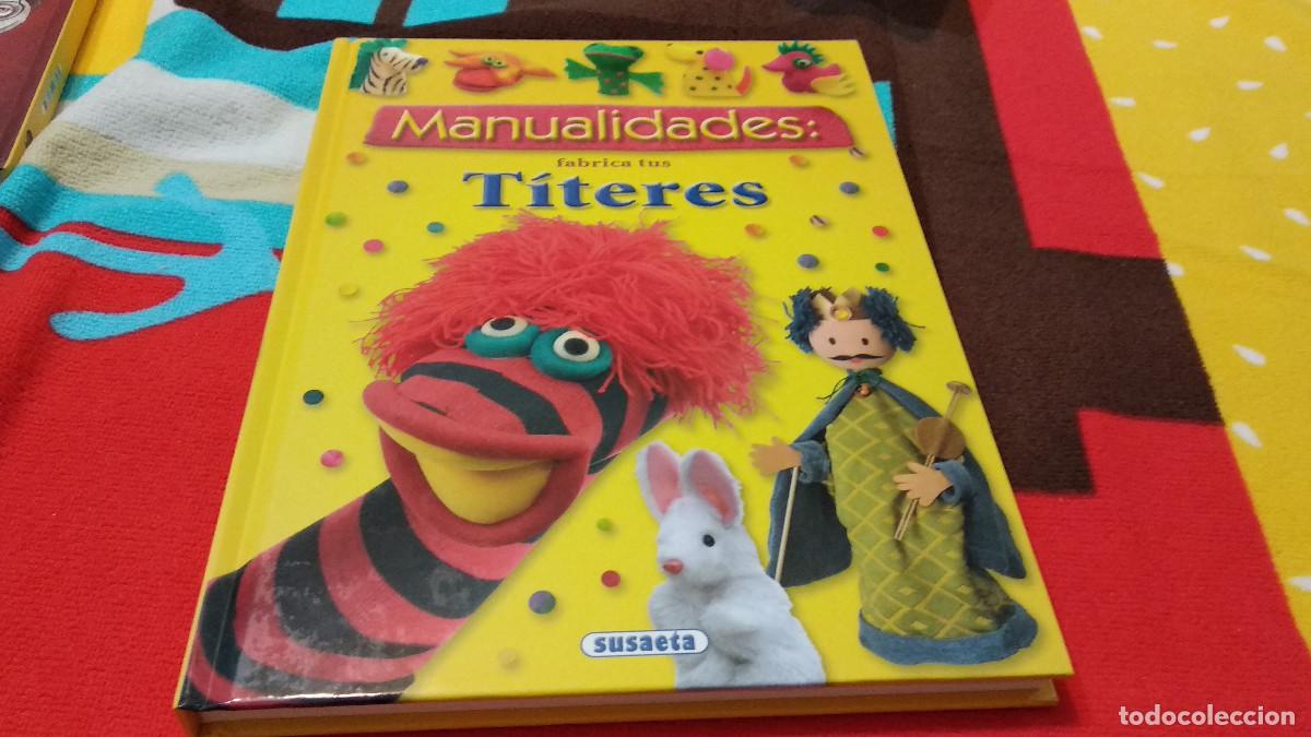 Libros de segunda mano: Libro infantil - MANUALIDADES FABRICA TUS T&Iacute;TERES SUSAETA (1996) Susaeta - NUEVO SIN USAR