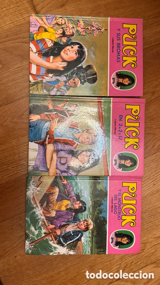 Libros de segunda mano: LOTE 3 LIBROS PUCK &ndash; LISBETH WERNER &ndash; TORAY &ndash; TAPA DURA &ndash; VINTAGE