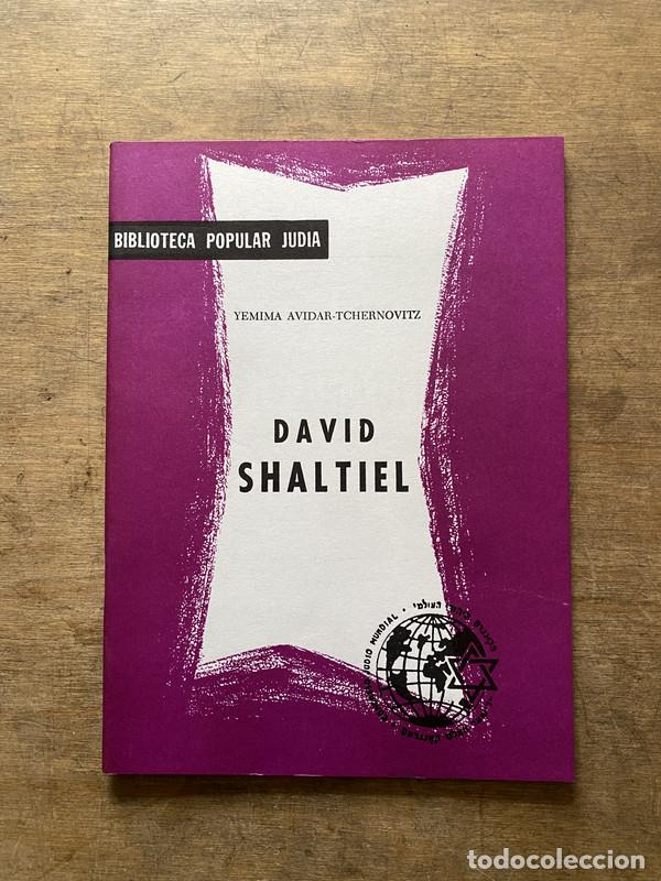 Libri di seconda mano: David Shaltiel - Avidar-Tchernovitz Yemima
