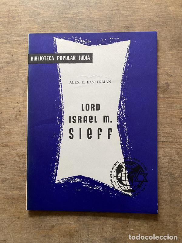 Libri di seconda mano: Lord Israel M. Sieff - Easterman Alex E.