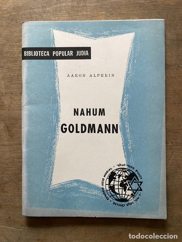 Second hand books: Nahum Goldmann - Alperin Aaron