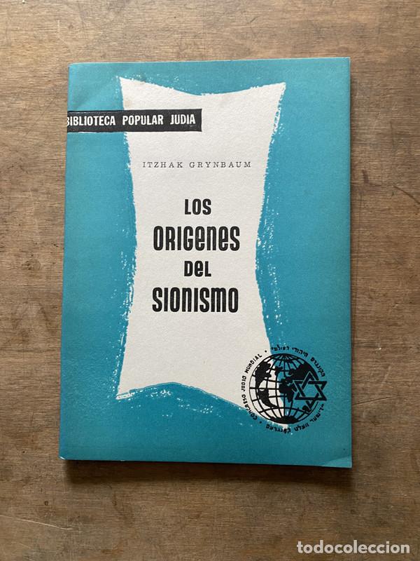 Second hand books: Los origenes del sionismo - Grynbaum Itzhak