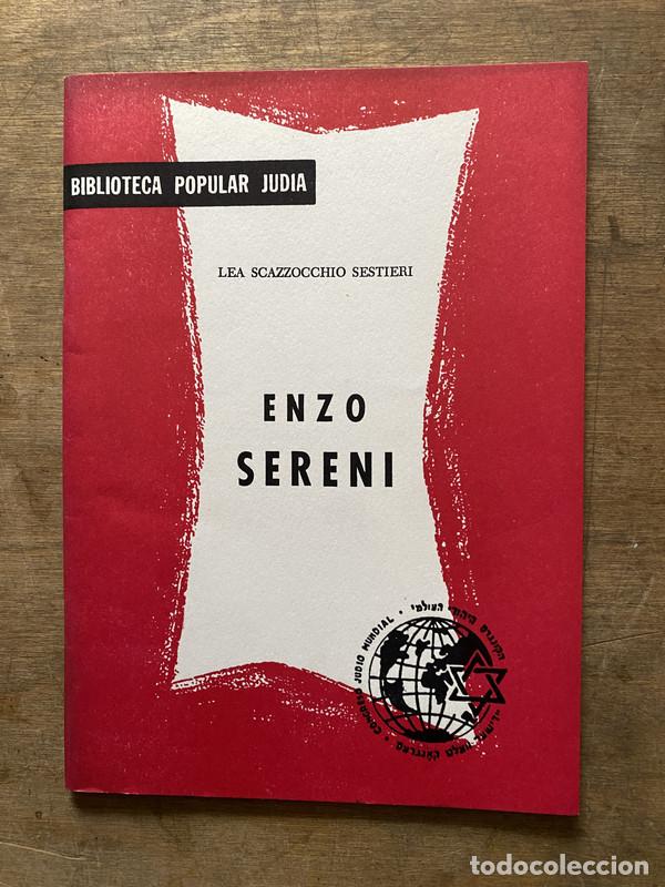 Livros em segunda m&atilde;o: Enzo Sereni - Scazzocchio Sestieri Lea