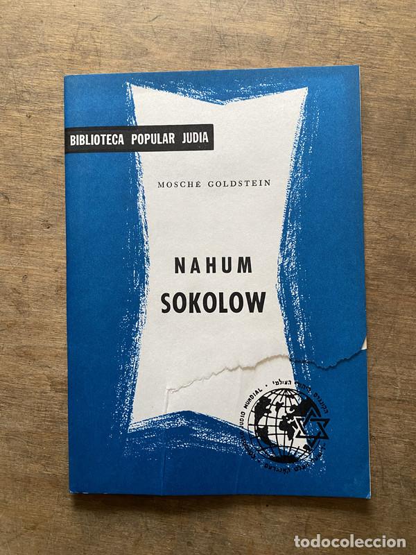 Livros em segunda m&atilde;o: Nahum Sokolow - Goldstein Mosch&egrave;