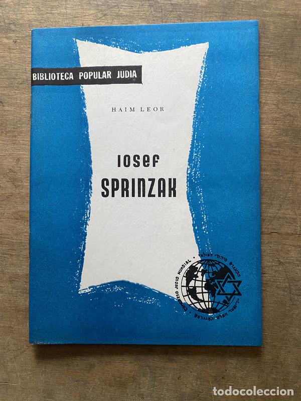 Livros em segunda m&atilde;o: Iosef Sprinzak - Leor Haim