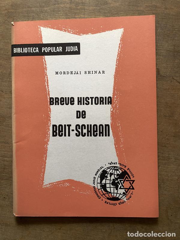 Livros em segunda m&atilde;o: Breve Historia de Beit-Schean - Shinar Mordejai